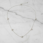 Freshwater Pearl And Sterling Silver Necklace - Terciany 