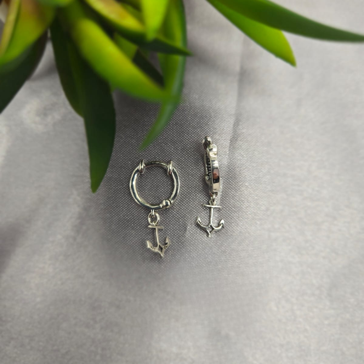 Anchor Huggy earrings