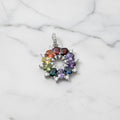 Colourful Circle Pendant
