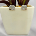 Cubic Zirconia Pavé Elephant Stud Earrings