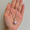 17mm Pink Mabe Pearl Pendant