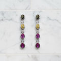 Colourful Drop Earrings - Terciany 
