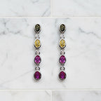 Colourful Drop Earrings - Terciany 