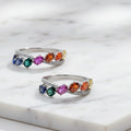 Cross Over Rainbow Ring - Terciany 