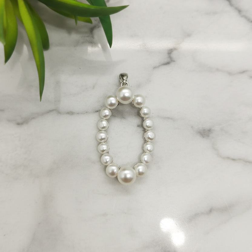 Freshwater Pearl Oval Pendant - Terciany 