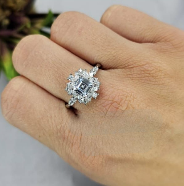 Stunning Square Cubic Zirconia