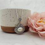25X30mm Oval Mabe Pearl Pendant