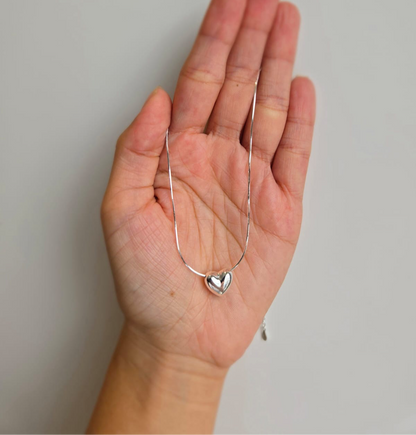 Floating Heart Necklace