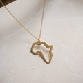 Outlined African Necklace In Gold Or Silver - Terciany 