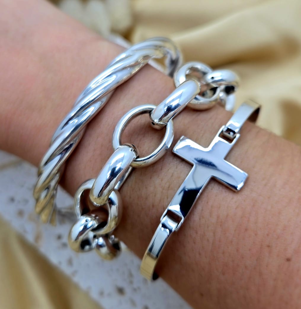 Thick Cross Bracelet - Terciany 