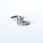 Sterling Silver Huggy Earrings