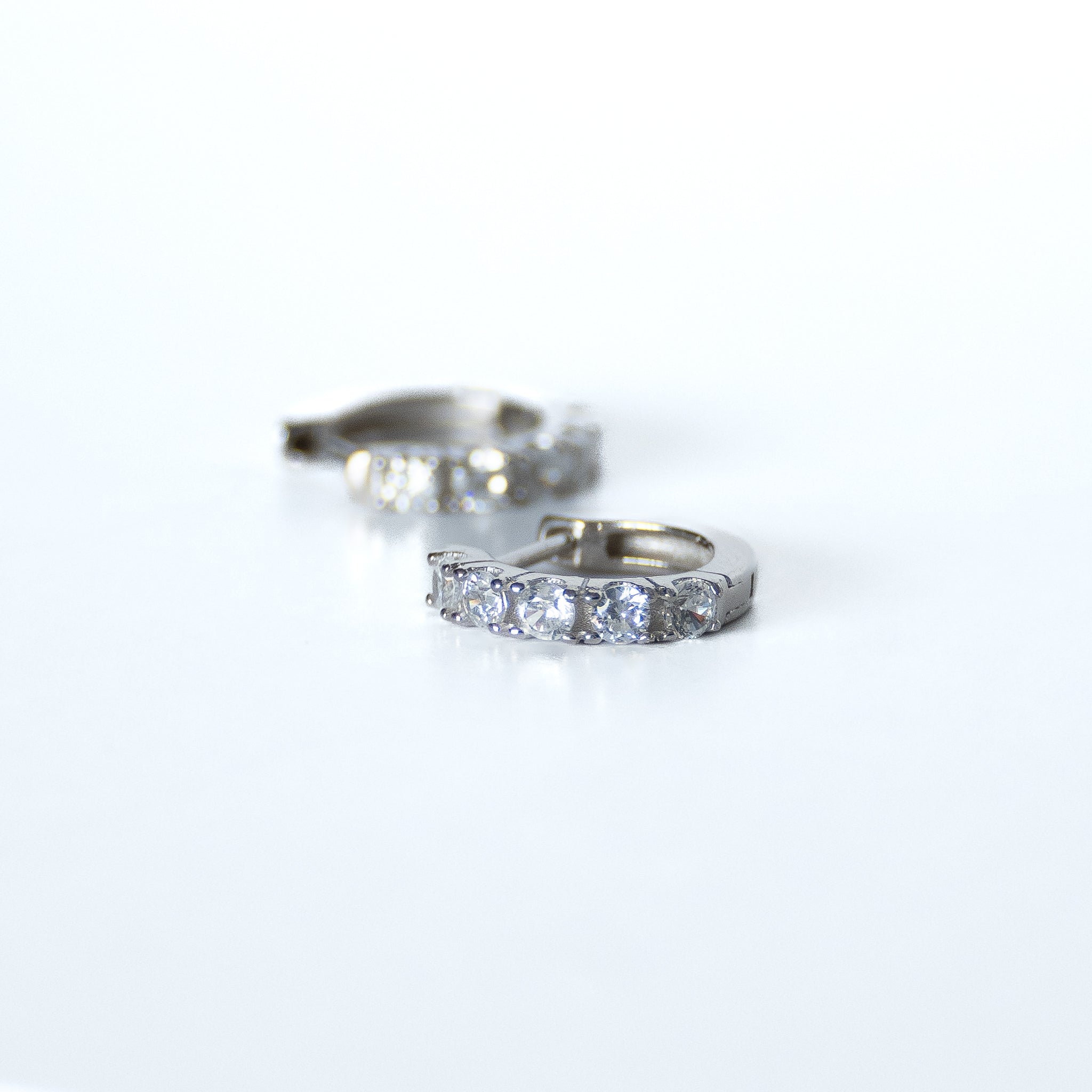 Sterling Silver Huggy Earrings