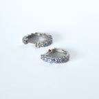 Sterling Silver Huggy Earrings - Terciany 