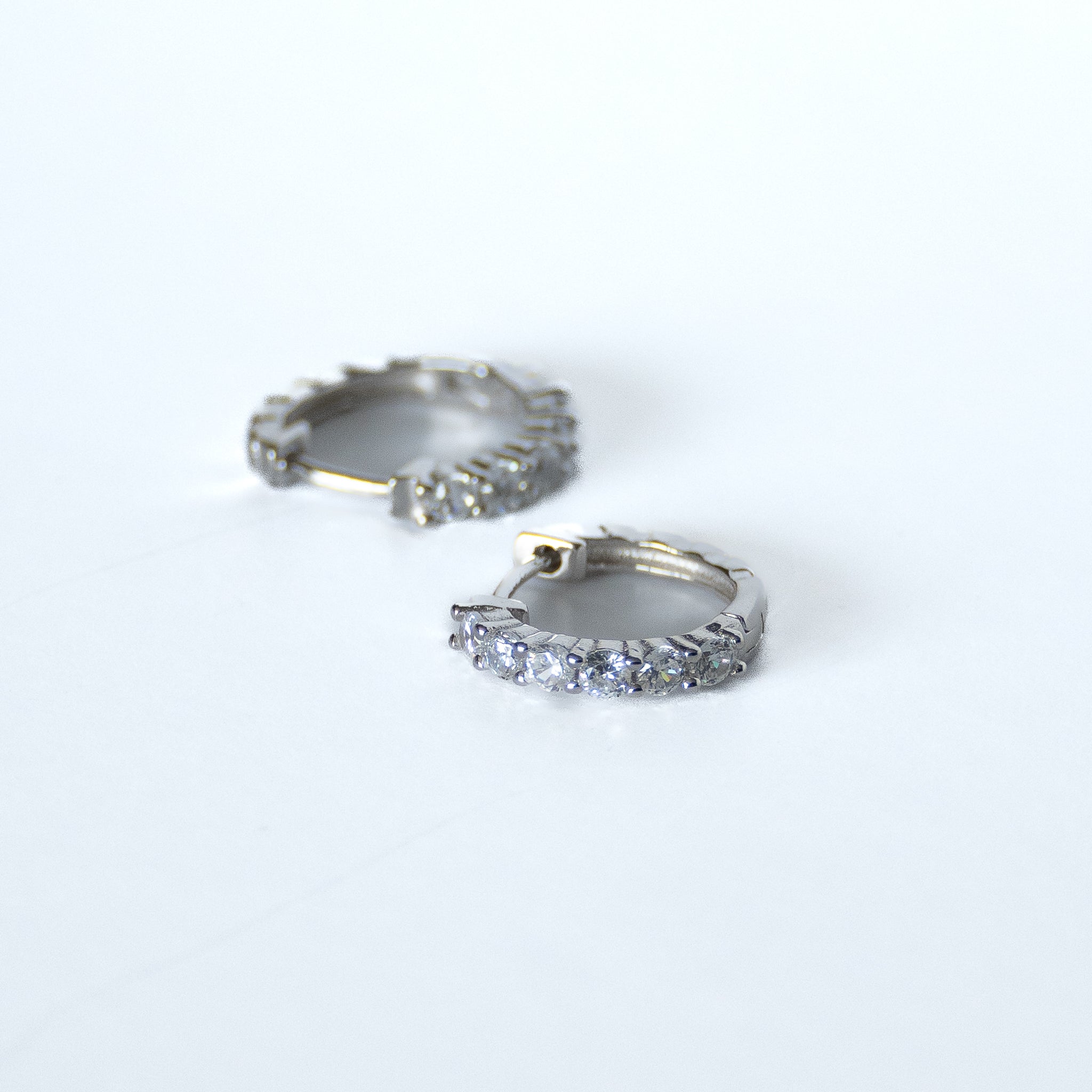 Sterling Silver Huggy Earrings