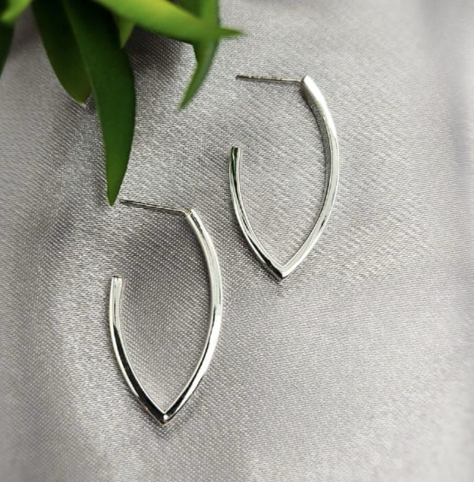 V Shape Earrings