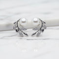 Freshwater Pearl With Silver Leaf - Terciany 