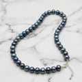 Beautiful Peacock Pearl necklace