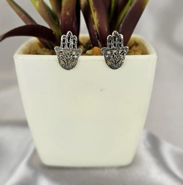 Hamsa studs