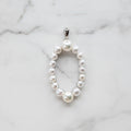 Freshwater Pearl Oval Pendant - Terciany 