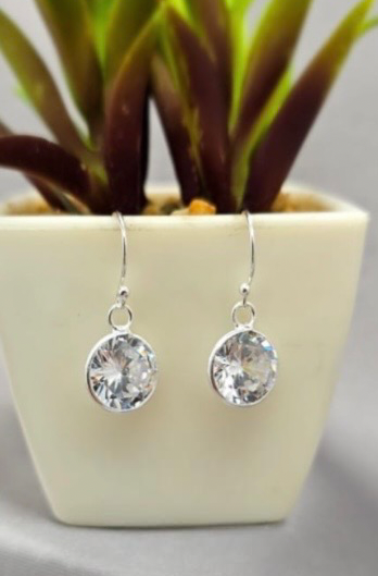 Crystal Drop Earrings - Terciany 