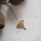 Geo Elephant Necklace In Gold Or Silver - Terciany 
