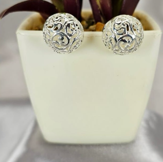 14mm filigree ball studs