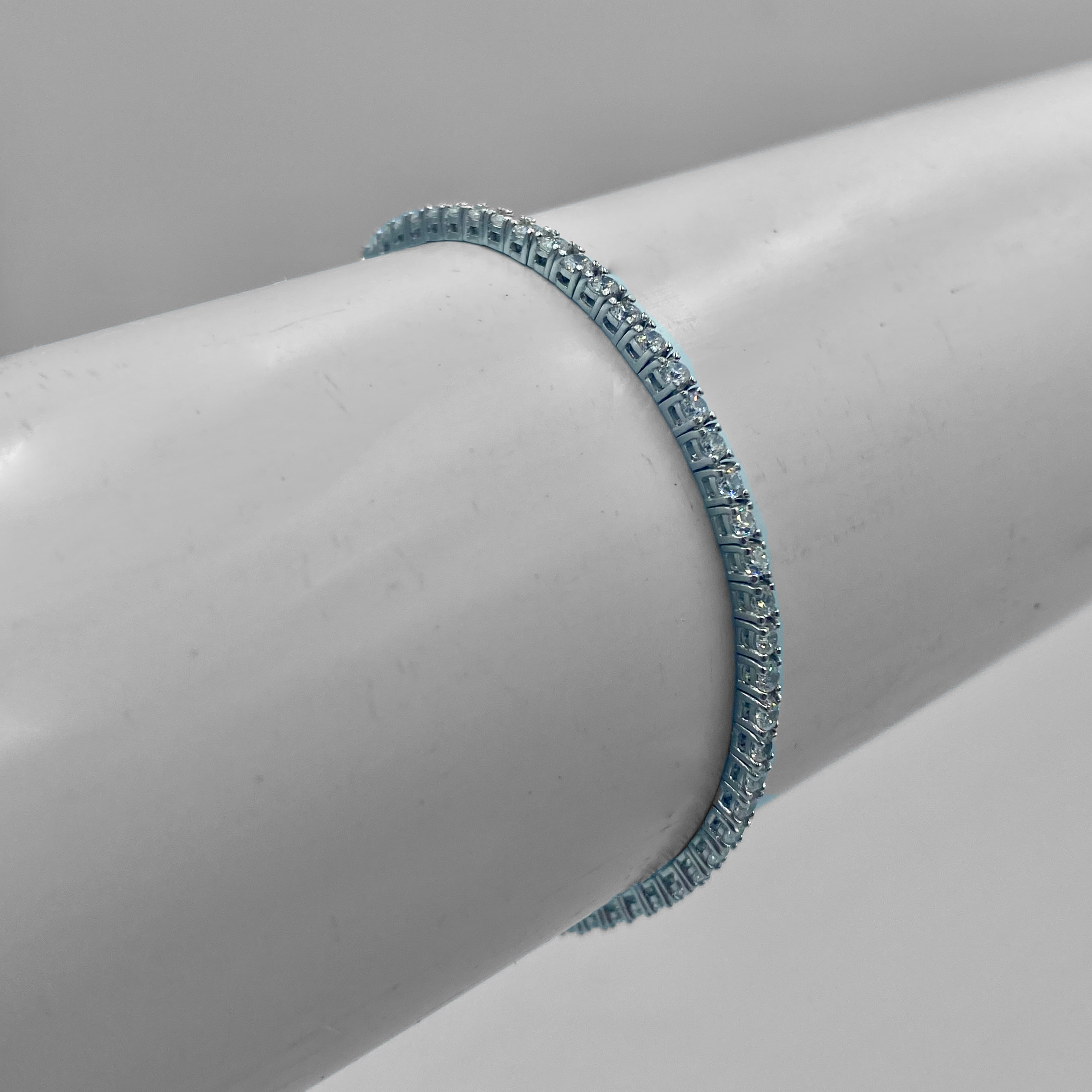 2Mm Cubic Zirconia Tennis Bracelet