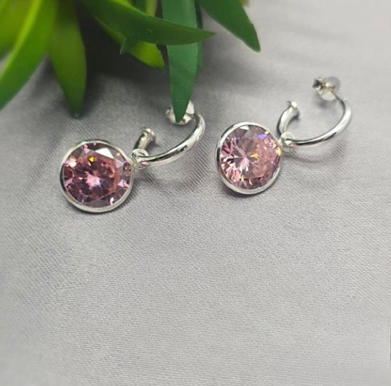 Pink Pretty Woman Drop Earrings