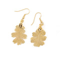 Ester Gold Oak Leaf Earrings