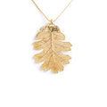 Ester Gold Oak Leaf Necklace
