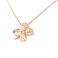Ester Rose Gold Four-Leaf Clover Necklace
