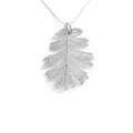 Ester Silver Oak Leaf Necklace