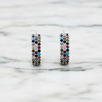 Colourful Hoop Earrings - Terciany 
