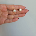 10-11 mm Freshwater Pearl Stud Earring - Terciany 