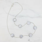 Grey Coin pearl necklace - Terciany 
