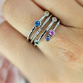 Round And About Rainbow Ring