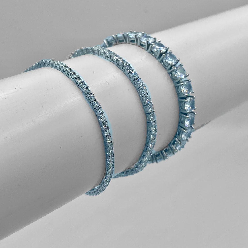 5 mm Cubic Zirconia Tennis Bracelet - Terciany 
