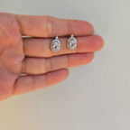 Sterling Silver Cubic Zirconia Studs