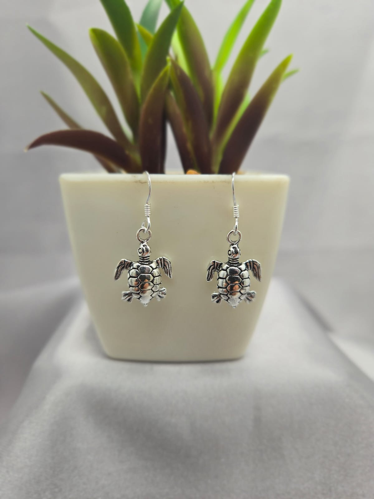 Tortoise Drop Earrings