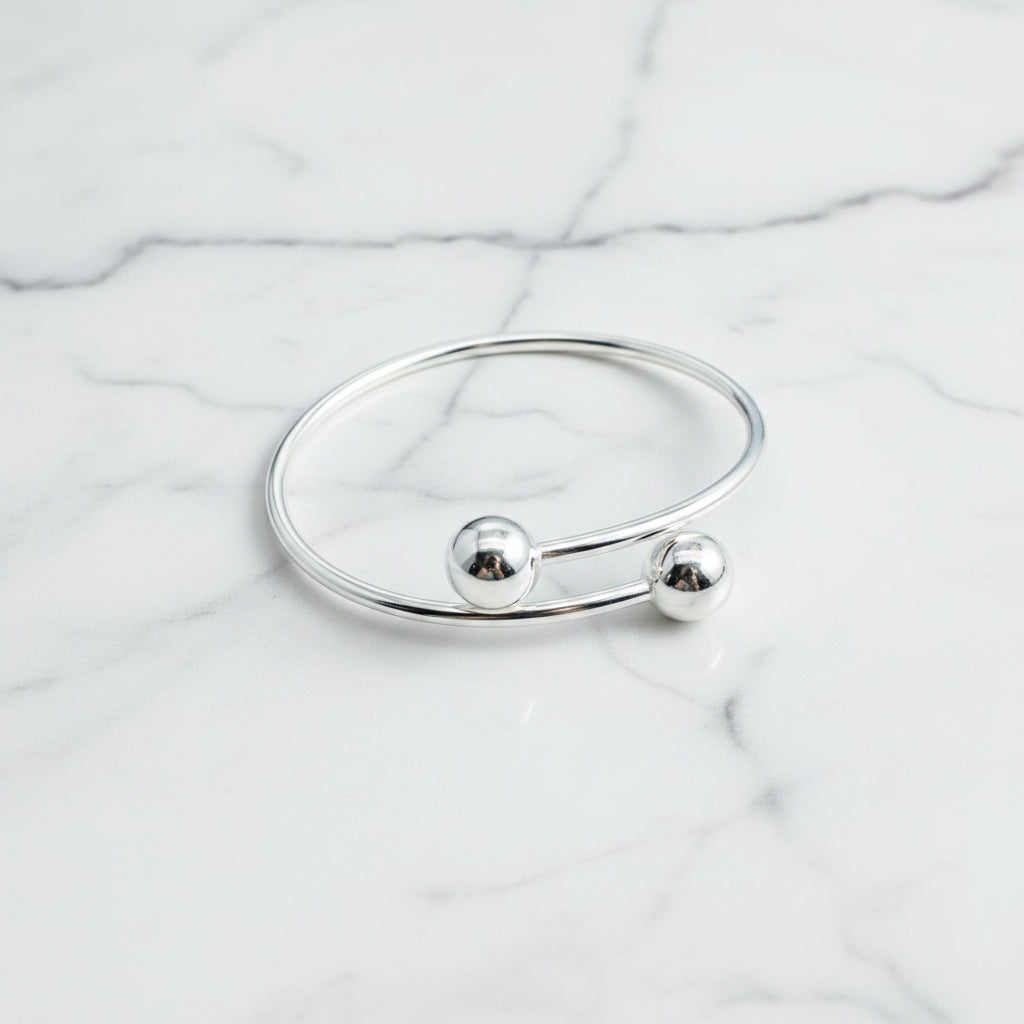 Big 12mm Ball Fold over Bracelet - Terciany 