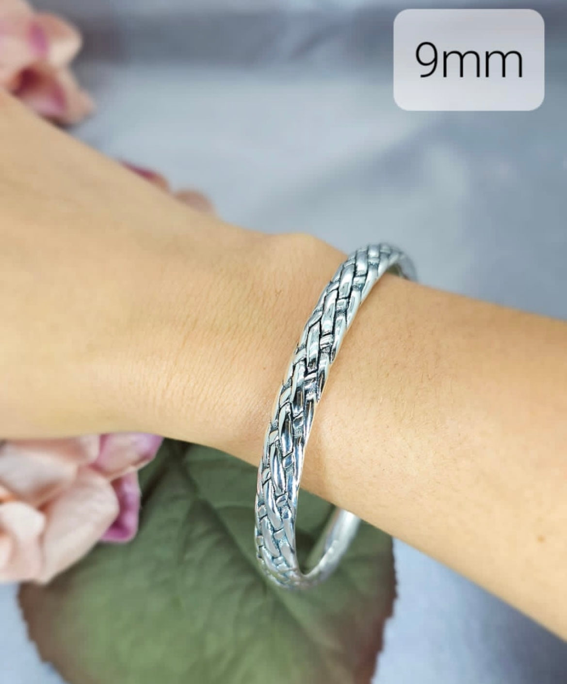 Braided 9mm Bangle - Terciany 