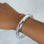 Smooth Chunky 9mm Bangle - Terciany 