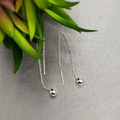 Ball Thread Earrings