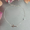 Cross And Heart Bracelet - Terciany 