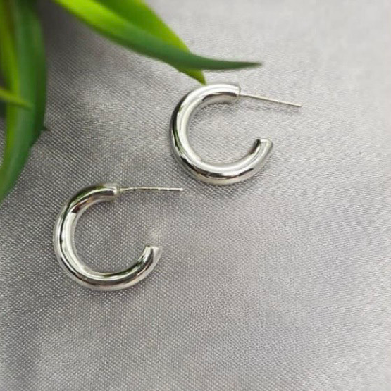 Stunning 4X18Mm Round Tube Hoops - Terciany 