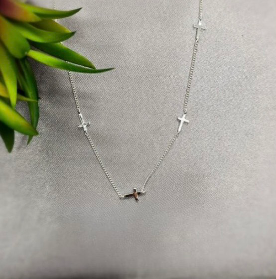 Chain With Crosses In Chain