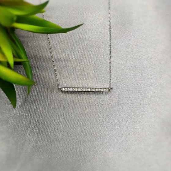 Cubic Bar Necklace - Terciany 