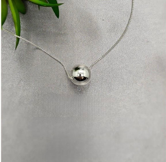 45 cm Necklace with 16 mm Ball Slider