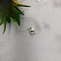 Sterling Silver 45 Cm Necklace With 12Mm Ball - Terciany 