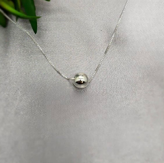 45 Cm Necklace With 10 Mm Ball